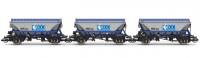 TT6049 Hornby CDA Hopper Wagon Triple Pack - ECC